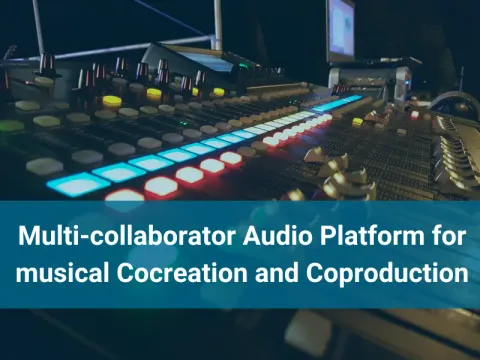 Multi-collaborator Audio Platform for Musical Cocreation