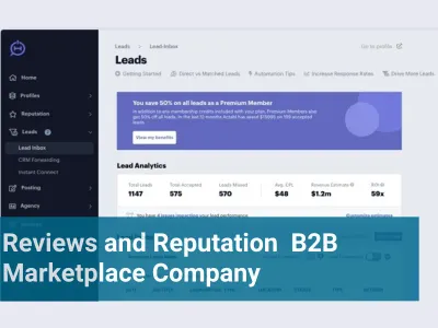 Review and Reputation Marketplace Company