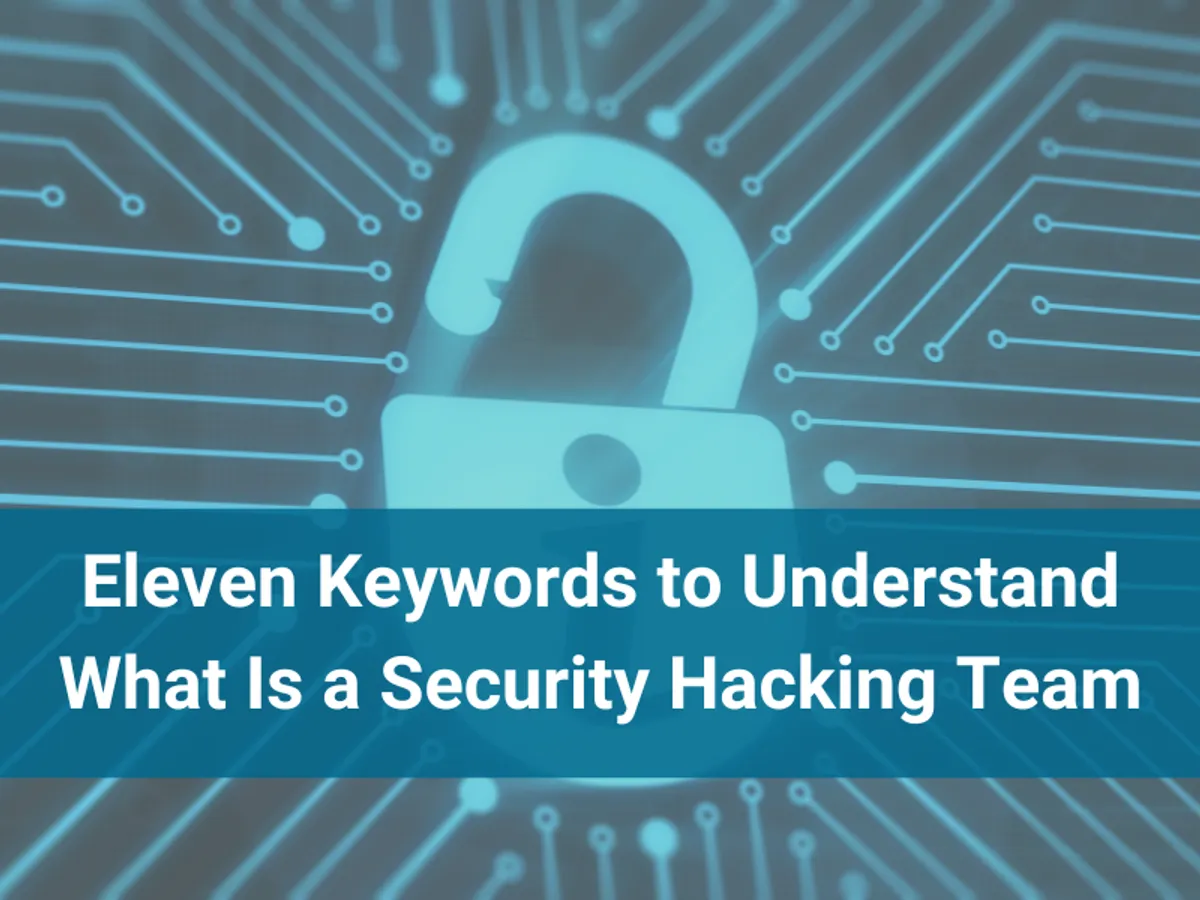 Eleven Keywords to Understand What Is a Security Hacking Team