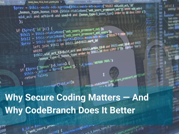 Why Secure Coding Matters